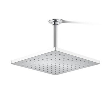 Kohler 26149CP Honesty 10 singlefunction rainhead 25 gpm Polished Chrome