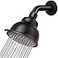 Voolan High Pressure Shower Head with Shower Arm 5 Function Rain Shower Head Comfortable Shower Experience Even at Low Water Flow OilRubbed Bronze