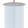 GGStudy Round 12 Inch Stainless Steel Shower Head Rain Style Shower Head Brushed Nickel