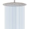 GGStudy Round 12 Inch Stainless Steel Shower Head Rain Style Shower Head Brushed Nickel