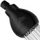Heatsistence High Pressure Shower Head Powerful Deluxe Bathroom Showerhead with Strong Spray Stream and Small Silicone Nozzles Universal Fit Works with High and Low Water Flow Showers