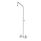 Speakman SC1240LH Commander Exposed IndoorOutdoor Shower System with Extended Arm Polished Chrome