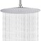 NearMoon Rain Shower Head UltraThin DesignPressure Boosting Awesome Some Experience High Flow Stainless Steel Rainfall Head 16 Inch Chrome Finish