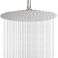 NearMoon Rain Shower Head UltraThin DesignPressure Boosting Awesome Some Experience High Flow Stainless Steel Rainfall Head 16 Inch Brushed Nickel