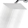 NearMoon Rain Shower Head High Flow Stainless Steel Rainfall Shower High Pressure Design Awesome Shower Experience Even At Low Water Flow 12 Inch Rectangle Chrome Finish