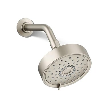 Kohler 22170BN Purist Threefunction showerhead 25 gpm Vibrant Brushed Nickel