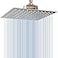Voolan Rain Shower Head with Filtered High Flow Large Rainfall Shower Heads Made of Stainless Steel Waterfall Showerhead Filter For Hard Water12 Brushed Nickel