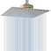 Voolan Rain Shower Head with Filtered High Flow Large Rainfall Shower Heads Made of Stainless Steel Waterfall Showerhead Filter For Hard Water12 Brushed Nickel