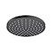 hansgrohe Vernis Blend 8inch Rain Showerhead 1Spray Full in Matte Black 15 GPM 26093671