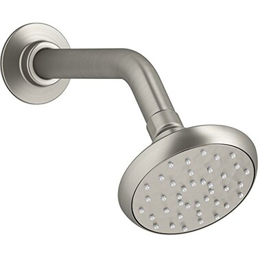 Kohler 72422BN Awaken B90 Singlefunction showerhead 15 gpm Vibrant Brushed Nickel