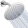 NearMoon Rain Shower Head UltraThin DesignPressure Boosting Awesome Some Experience High Flow Stainless Steel Rainfall Head 8 InchBrushed Nickel