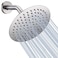 NearMoon Rain Shower Head UltraThin DesignPressure Boosting Awesome Some Experience High Flow Stainless Steel Rainfall Head 8 InchBrushed Nickel
