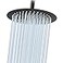 NearMoon Rain Shower Head UltraThin DesignPressure Boosting Awesome Some Experience High Flow Stainless Steel Rainfall Head 10 Inch Matte Black