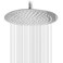 NearMoon Rain Shower Head UltraThin DesignPressure Boosting Awesome Some Experience High Flow Stainless Steel Rainfall Head 10 Inch Brushed Nickel