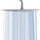 NearMoon Rain Shower Head High Flow Stainless Steel Square Rainfall Shower Waterfall Bath Shower Body Covering Ceiling or Wall Mount 16 Inch Brushed Nickel