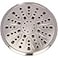 Aqua Elegante Rain Shower Head 9 Inch Large High Flow Overhead Rainfall Showerhead With SelfClean Nozzles Easy Install Adjustable Brass Ball Joint 25 GPM Brushed Nickel
