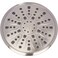 Aqua Elegante Rain Shower Head 9 Inch Large High Flow Overhead Rainfall Showerhead With SelfClean Nozzles Easy Install Adjustable Brass Ball Joint 25 GPM Brushed Nickel
