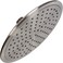 Aqua Elegante Waterfall Showerhead 9 Inch Large Overhead Rain Shower Head With SelfClean Nozzles High Flow Best With Extension Arm 18 GPM Brushed Nickel