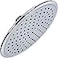 Aqua Elegante Waterfall Showerhead 9 Inch Large Overhead Rain Shower Head With SelfClean Nozzles High Flow Best With Extension Arm 18 GPM Polished Chrome