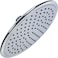 Aqua Elegante Waterfall Showerhead 9 Inch Large Overhead Rain Shower Head With SelfClean Nozzles High Flow Best With Extension Arm 18 GPM Polished Chrome