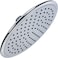 Aqua Elegante Waterfall Showerhead 9 Inch Large Overhead Rain Shower Head With SelfClean Nozzles High Flow Best With Extension Arm 18 GPM Polished Chrome