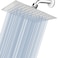 Voolan Rain Shower head High Pressure Shower Head Made of 304 Stainless Steel Relaxed Shower Experience Even at Low Water Flow and Pressure 8 Chrome