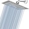 Voolan Rain Shower head High Pressure Shower Head Made of 304 Stainless Steel Relaxed Shower Experience Even at Low Water Flow and Pressure 8 Brushed Nickel