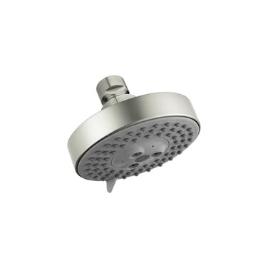hansgrohe 04340820 Raindance S 100 AIR Green 3Jet Showerhead Brushed Nickel