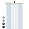 SR SUN RISE 12 Inch Rain Shower Head High Pressure Rainfall Showerhead Large Waterfall Shower Head Ultra Thin Water Saving Brushed Nickel 304 Stainless Steel