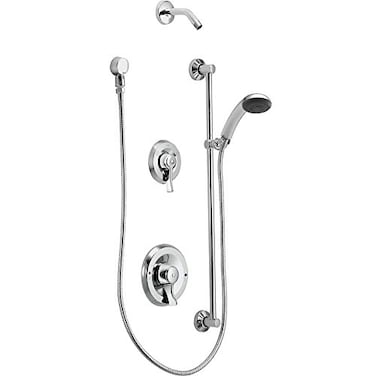 Moen T8342NH Commercial PosiTemp Pressure Balancing Shower and Handshower Trim Valve Requireds Showerhead Sold Separately Chrome