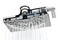 Moen Velocity Chrome TwoFunction 85Inch Diameter Spray Rainshower Showerhead S6345