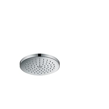 hansgrohe Raindance S 7inch Showerhead Low Flow Modern 1Spray PowderRain Water Saving with QuickClean in Chrome 27629001