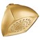 Moen Voss Brushed Gold OneFunction 4116 Diameter Showerhead 25 GPM 6325BG