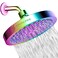 SparkPod Shower Head High Pressure Rain Premium Quality Luxury Design Easy Clean Adjustable Replacement for Your Bathroom Shower Heads Radiant Rainbow 6 Inch Round