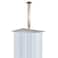 NearMoon Rain Shower Head With Shower Arm Ceiling Mount Square Shower Stainless Steel Ceiling Rainfall Showerhead Waterfall Full Body Coverage 8 Inch Brushed Nickel