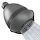 SparkPod 3Inch Extreme High Pressure Shower Heads Pressure Boosting with Rain Massage Pulsating Mode Powerful WaterSaving Showerhead 25 GPM Fixed Shower Head Charcoal Grey