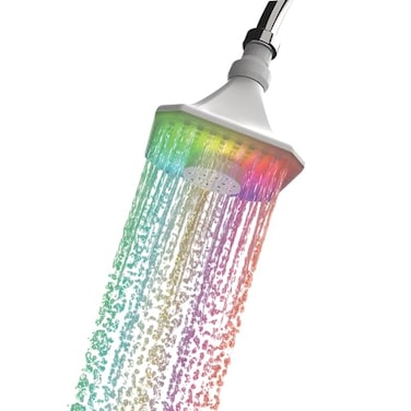 InnoFive Bluetooth shower speaker waterproof with lights color changing showerhead shower light LED Perfect bathroom speaker shower light Enjoy light up shower head with Music in The Shower