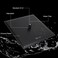 HarJue Shower Head with Extension Arm High Pressure Square with ShowerArm Stainless Steel RainfallWaterfall Full Body Coverage 10 Shower with 16 Arm Matte Black