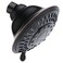 BRIGHT SHOWERS Shower Head High Pressure Rain Showerhead 5 Spray Setting Fixed Shower Head Angle Adjustable Bathroom Showerhead Oil Rubbed Bronze