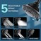 BRIGHT SHOWERS Shower Head High Pressure Rain Showerhead 5 Spray Setting Fixed Shower Head Angle Adjustable Bathroom Showerhead Oil Rubbed Bronze