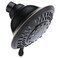 BRIGHT SHOWERS Shower Head High Pressure Rain Showerhead 5 Spray Setting Fixed Shower Head Angle Adjustable Bathroom Showerhead Oil Rubbed Bronze