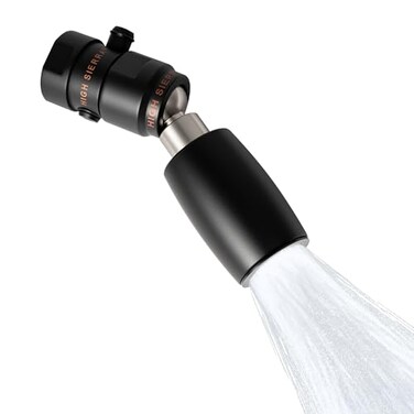 HIGH SIERRA SHOWERHEADS High Sierra CLASSIC Solid LeadFree Metal 125 GPM Award Winning Ultra Low Flow Shower Head with Trickle Valve Patented Nozzle Never Clogs Matte Black Finish