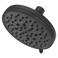 Pfister HydroFuse Shower Head Shower Arm Not Included 6Function 175 GPM Spot Defense Matte Black Finish 015WS2HF01SDB