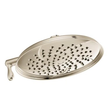 Moen Isabel Polished Nickel 8 EcoPerformance TwoFunction Showerhead with Immersion Technology S1311EPNL