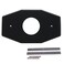 Westbrass OneHole Remodel Plate for Mixet Matte Black D50362 13 in