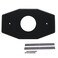 Westbrass OneHole Remodel Plate for Mixet Matte Black D50362 13 in