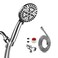 Iopsk 10 Spray Shower Head with HandheldHigh Pressure shower heads with Handheld Spray ComboHand Held Shower Head with 60 Inch Long Hose Chrome