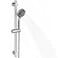 BANGPU Shower Slide Bar with Handheld Shower Head Combo 5Function Hand Shower Wall Mount Slide Bar Kit with Adjustable Height Shower Hose Holder Set Brushed Nickel