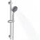 BANGPU Shower Slide Bar with Handheld Shower Head Combo 5Function Hand Shower Wall Mount Slide Bar Kit with Adjustable Height Shower Hose Holder Set Brushed Nickel