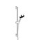 hansgrohe Pulsify S Wallbar Set 105 3Jet 24 25 GPM 1Spray Handshower with Slide Bar and Hose in Chrome 25 GPM 24161001